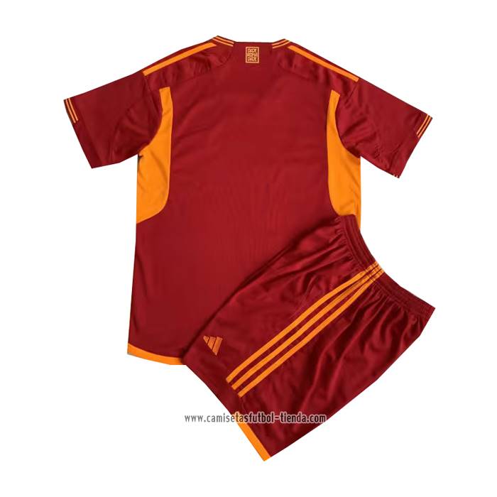 Camiseta Primera Roma 2023 2024 Nino